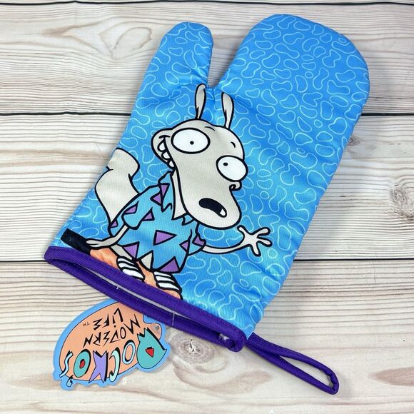 Rocko's Modern Life Oven Mitt Hot Glove Nostalgic Kitchen Nickelodeon Nick Box - Picture 7 of 7